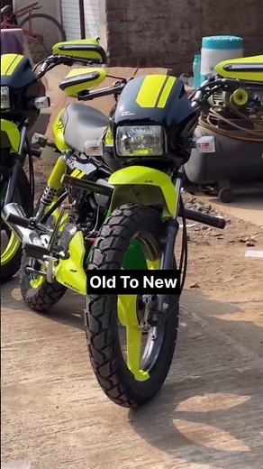 Splendor bike modified