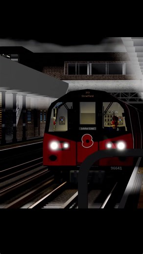 DJMN Lines 1996 Stock Approaching Wembley Park with Dispatcher #djmn #roblox #jubileeline