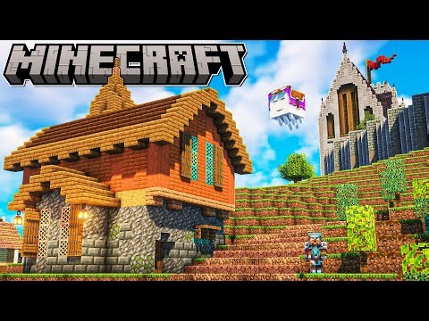 Playing Cozy Hardcore Minecraft for 12 Hours Straight!