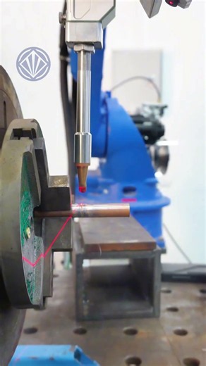 Laser Robot Welding for 0.5mm Thin Copper Tubes, Weld Thin-Walled Copper Pipes Without Burn-Through