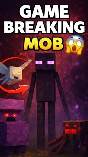 This Minecraft Mob Is Literally Game-Breaking 🤯#minecraftshorts #minecraft