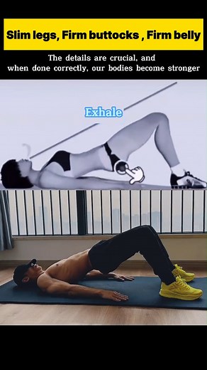 1M views · 3.2K reactions | Glute bridge, a must-do for beginners, simple and practical. ✅ Focus on the details and practice daily for numerous benefits. Save it! #LiftedButtNoBulkLegs #slimbelly #gluteworkout #homeworkoutchallenge | Exercise Guide | Facebook