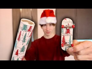 Turning Wrapping Paper Into a PRO Fingerboard!