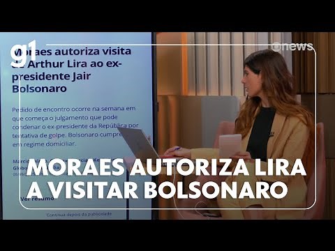 Ministro Alexandre de Moraes autoriza Arthur Lira a visitar Bolsonaro