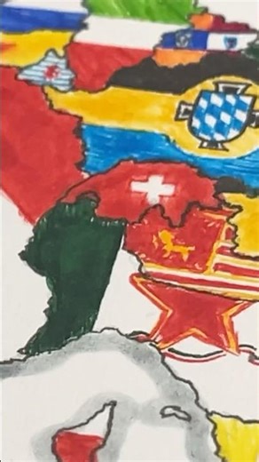 The Alternate map of Europe Finale (p36): Der Schweiz - Switzerland