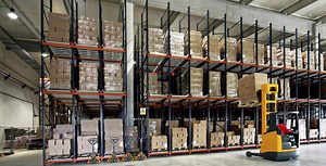 [Hot Item] High Quality Custom Size Heavy Duty Double Deep Pallet Racking for Warehouse Storage.