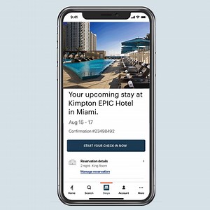 Jump-start the check-in process through the revamped IHG One Rewards app, now offering digital check-in. Once you arrive, just show ID to pick up your room key. http://ihg.co/61843JeCi | IHG One Rewards