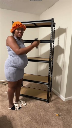 This Storage Shelf looks so good - it doesn’t need to be in your garage! I am packing out my