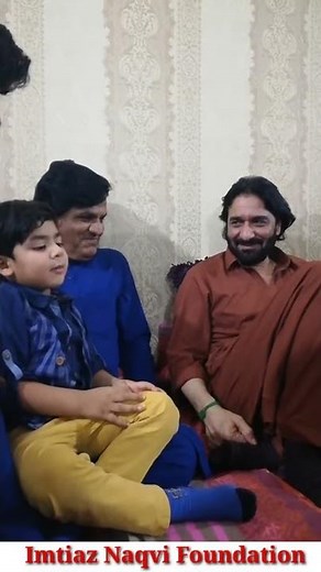 Nadeem Sarwar with kid while listening to his noha in Australia #nadeemsarwar #noha #viral #shorts