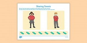 Sharing Sweets Worksheet