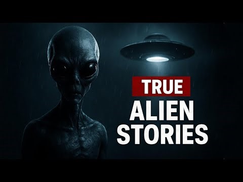 True Alien & UFO Encounter Stories For Sleep | Black Screen With Rain Sounds Vol.6