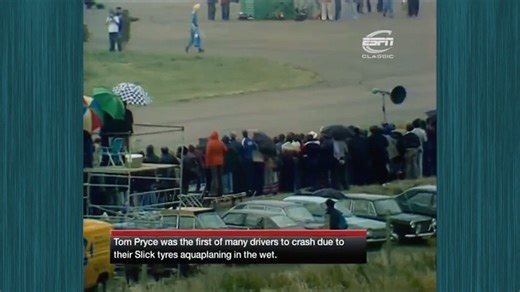 1975 British GP Highlights (Mayhem in Silverstone)