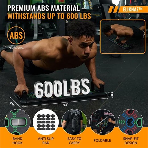 ELIKNAZ™ Push Up Board
