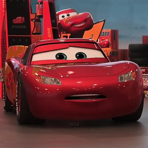 Jackson Storm serious face explained — Pixar Cars character reaction