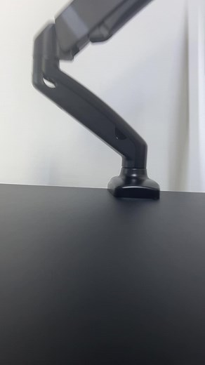 Make your monitor float and free up space on your desk with the ultimate OPE-2 gas spring monitor arm