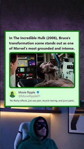 The Incredible Hulk 2008 Bruces Transformation Scene Was Grounded Intense and Realistic