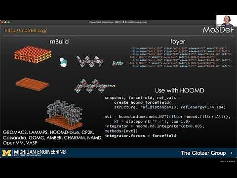 20 A Python Interface for MD and MC Particle Simulations on GPUs: HOOMD-Blue v3.0, Joshua Anderson