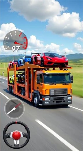 Car Transporter Truck Driving Simulator ByteThink 20