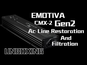 EMOTIVA CMX-2 Precision Common Mode AC Line Filter With DC Offset Eliminator (gen 2)• Unboxing