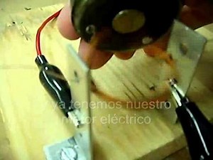 Cómo hacer un motor eléctrico casero