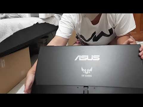 ASUS TUF Gaming VG249Q1R Unboxing