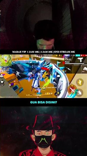 NONJOK IBU IBU DATANG TEMANNYA #shorts #freefire