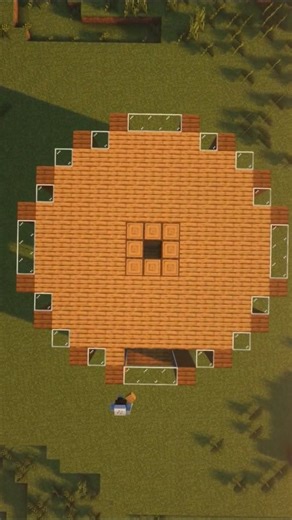 Minecraft Circle House 🏡 #minecraft #shorts