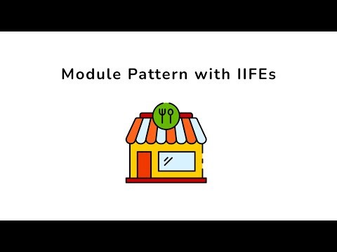 Module Pattern with IIFEs in JavaScript