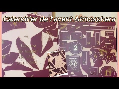 ASMR - Unboxing calendrier de l’avent atmosphera