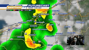 FIRST WARNING WEATHER: We're tracking a strong line of showers and thunderstorms that will begin to push into our area tonight and overnight. Be prepared for some severe thunderstorms and stay weather aware. | Erie News Now