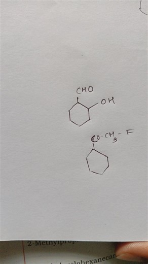 Name the following compounds: A cyclohexane ring with a -CHO g... | Filo