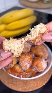 Y'a pas plus simple pour faire des beignets de banane 😁 Retrouve la recette et bien plus ici : https://bit.ly/3RwKA5V @cookbae_ sur Instagram | SuperBon