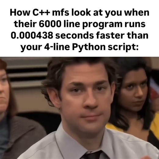 C++ vs Python This Meme Is Too Real 😂