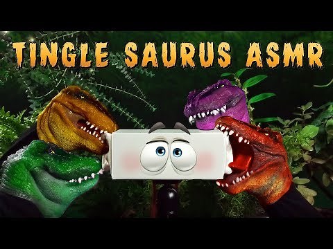 Tingle Saurus Ear Eating ASMR