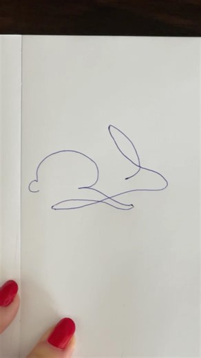 One line drawing- animals #art #drawing #bunny #cat #turtle #butterfly #maus