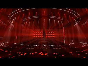 Bar stage design 3D simulation lighting effects