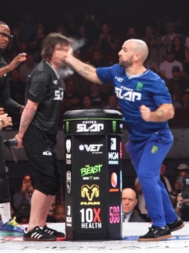 FOUGHT IT OUT 😤 These two went all the way to the sudden victory round until Andrew Provost got the KO! Rewatch all the action from $VET #PowerSlap20 NOW on YouTube