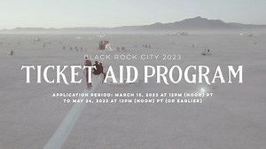A quick reminder: the application for the BRC 2023 Ticket Aid Program is still open. These tickets are reserved for participants on a limited income who cannot otherwise afford our regular priced tickets. Learn more: https://tickets.burningman.org/ticket-aid-program-2023/ Seen here: Aerial in deep playa, 2022 (video by Matt Emmi) #burningman #blackrockcity #brc #10principles #thankslarry | Burning Man Project