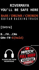 Rivermaya - You'll Be Safe Here (Bass, Drums, Chords & Lyrics) #rivermaya