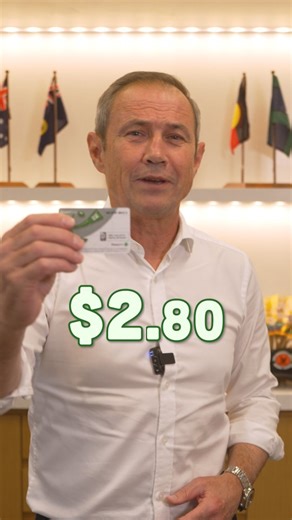 Go anywhere with our new $2.80 fare! 🚉 With an autoload SmartRider, you can travel anywhere on our Transperth and Transregional networks for only $2.80. It’s another way we’re helping West Aussies with the cost of living, saving regular public transport commuters up to $625 per year. We're continuing to make our public transport system more accessible and affordable than ever - so everyone can easily get to where they need to go. | Roger Cook