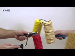 Effektmalen: Effektrollen mit der Strukturwalze - Das Material