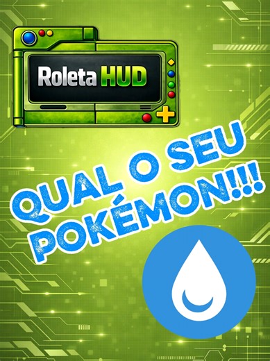 Roleta de Água Pokémon: descubra seu Pokémon aquático