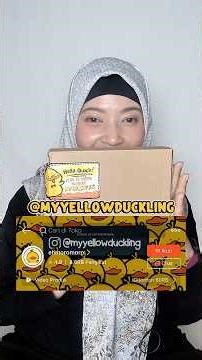 Unboxing Products from My Yellow Duckling 🐥 Super Cute Packaging gaess 😍 #unboxing #cute #duck