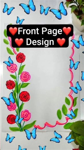 Front Page Design #shorts #viral #blackpink #trending #ytshorts