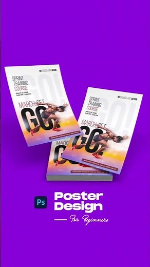 How to design a poster in adobe photoshop