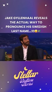 Jake Gyllenhaal Story Time | Conan O’Brien Interview Clip | Stellar Bedtime Stories