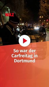 Umgetauft zum Carfreitag, wurde er am Dortmunder Wall wiederholt zum Fest für Tuner:innen, Rasende und Autoposer:innen. 🏎️ Die Polizei steuerte jedoch mit zahlreichen Kontrollen dagegen. Wir haben sie begleitet! 🚔🚨 | WAZ