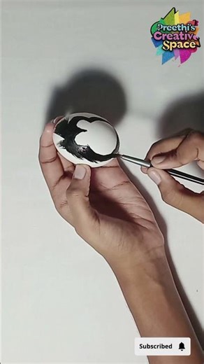 Egg shell Penguin 🐧/Best out of waste/Easy craft for beginners #eggshellcrafts #craftyideas