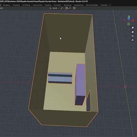 #Blocktober Week 02: Haunted House [Family Room]