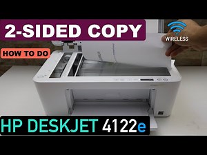 HP DeskJet 4122e 2-Sided Copy !